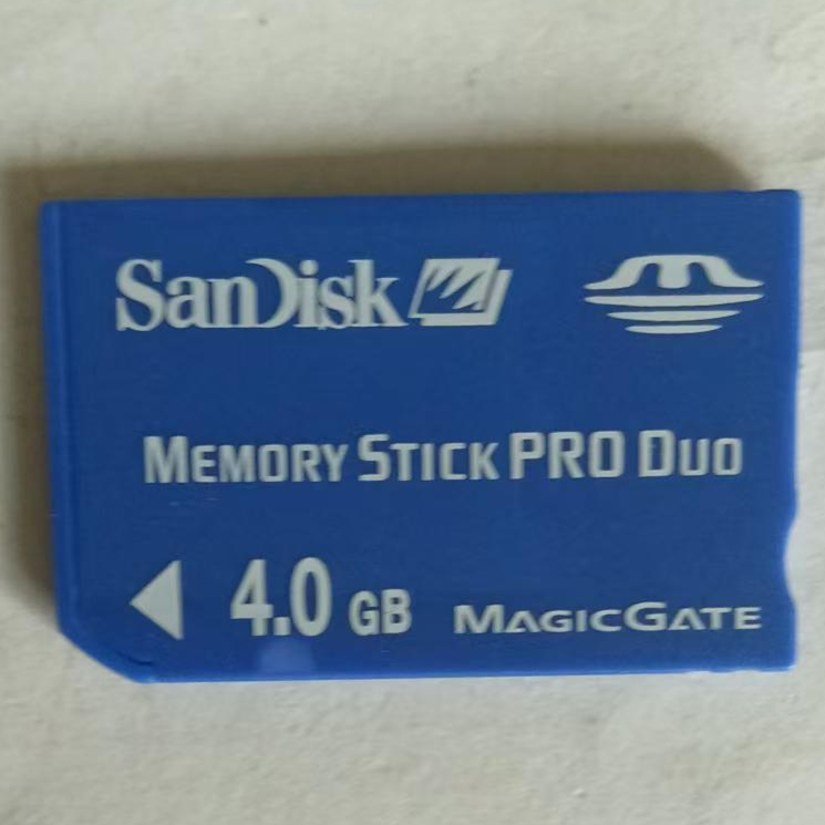 Disco Sandisk Suji 4GB MEMORYSTICK PRO DUO Memory Stick | Shopee Brasil