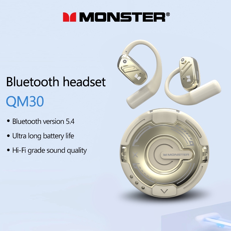 Monster QM30 Fone De Ouvido Bluetooth Com Cancelamento De Ruído ...