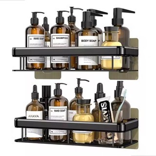 Prateleira banheiro Suporte Com Alto Adesivos Para Parede Banheiro Cozinha Shampoo E Sabonete Garantia de Qualidade