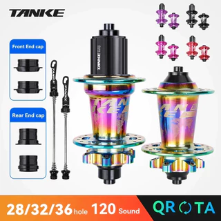 Cubos De Bicicleta TANKE , Cubo De 120 Cliques 6 Rolamento MTB Dianteiro Traseiro 28 32 36 Furos Freio A Disco De Montan