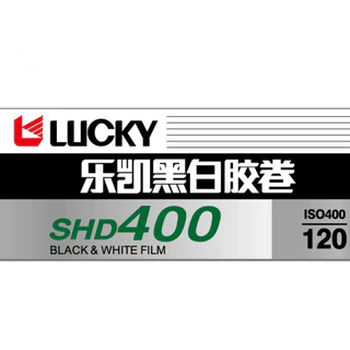 [Film Lab] LUCKY 400 Filme Preto E Branco 120 D-76 CDA32