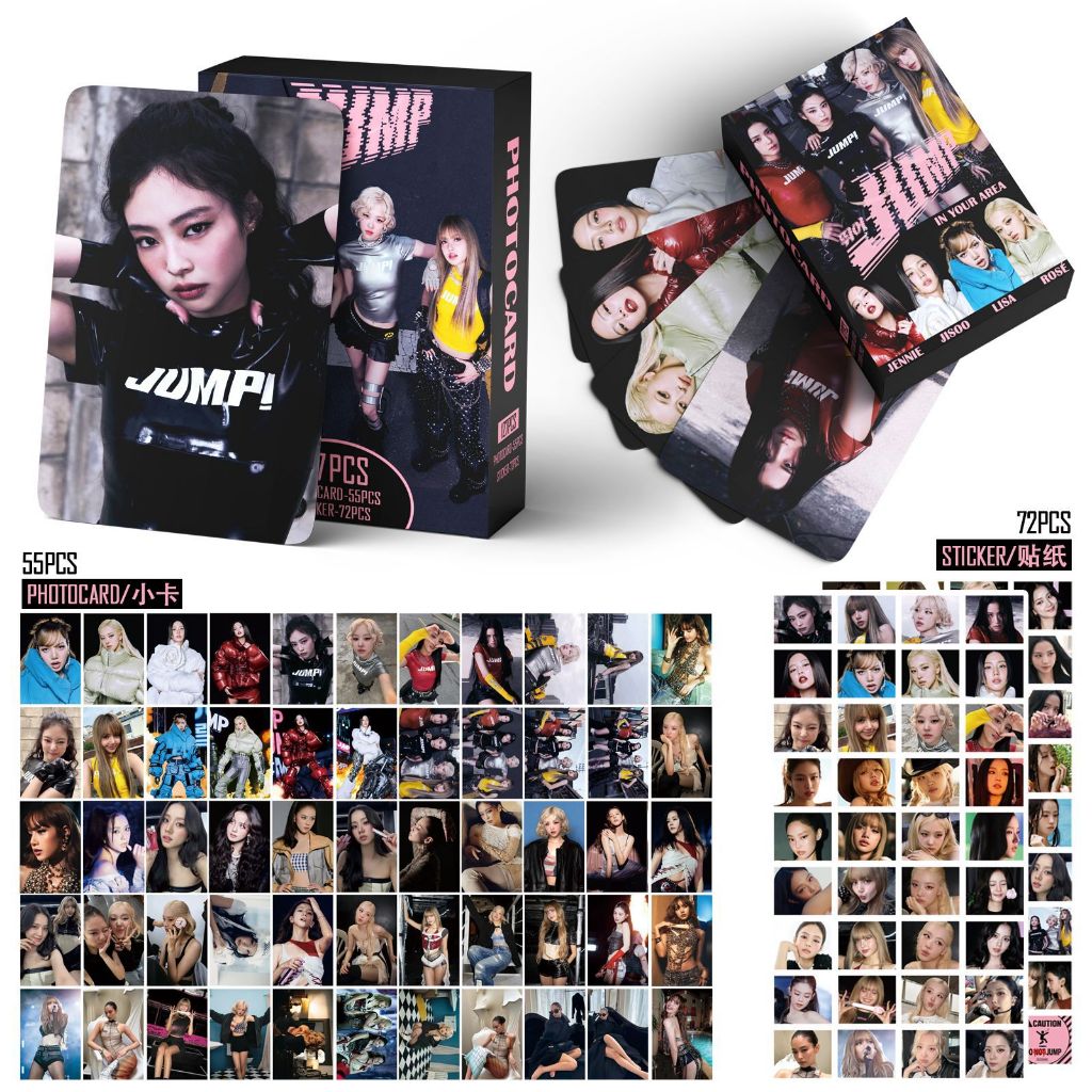Kpop 55 Pçs/set Lomo Cartões JUMP 8TH BLACKPINK As Meninas Nascem