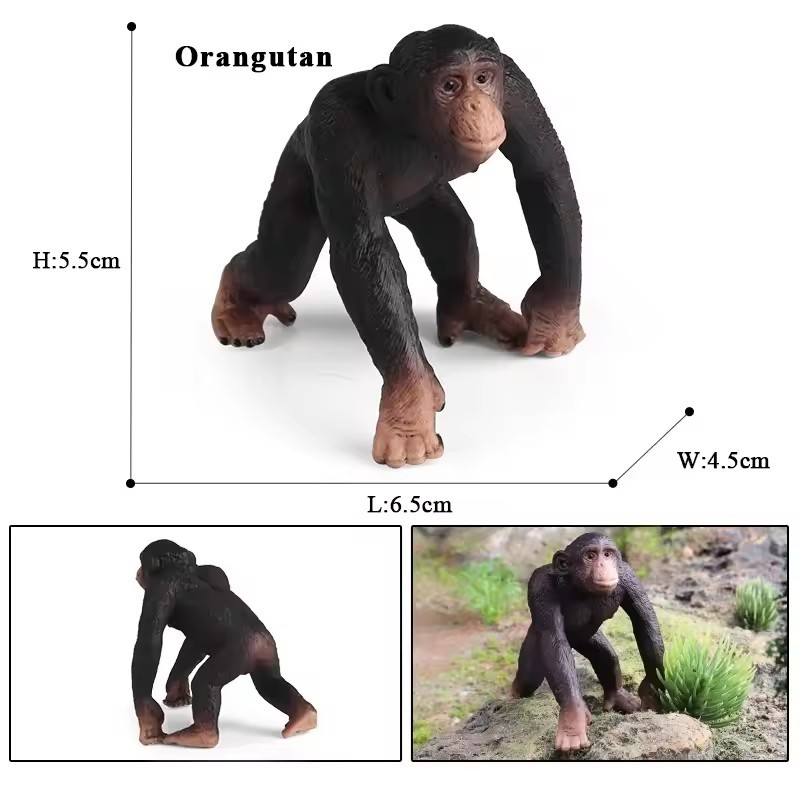 Animais Selvagens Soth Golden Snub-nosed Macaco Gibbon Chimpanzee
