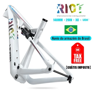 LEXON Quadro De Bicicleta XC Carbono Completo MTB Suspensão Completa 29 Boost framesets Trunnion Peças Da