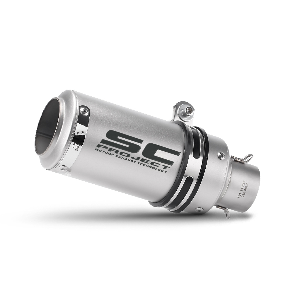 SC Project S1 Silenciador Universal De Escapamento 51MM Para Z250