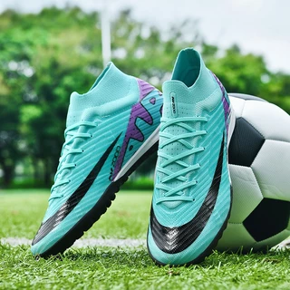 Chuteiras De Futebol De Alta Qualidade Para Adolescentes E Estudantes Adultos TF Futsal Shoes 35-45