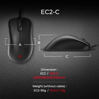 Novo Mouse Para Jogos Com Fio BENQ ZOWIE EC2-C-Médio