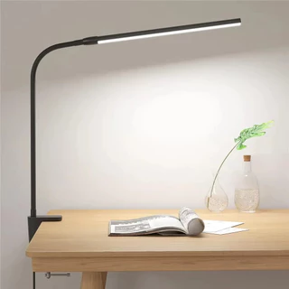 Luminária de Mesa com Garra USB – Ideal para Maquiagem, Leitura, Manicure e Estudo