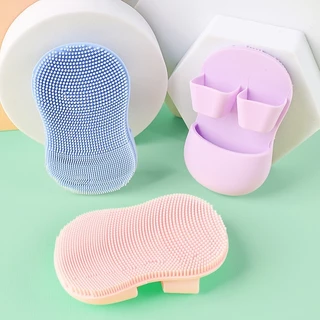 LAIKOU Mini Finger Silicone Escova De Limpeza Facial-Esfoliante E De Poros , Compacta Conveniente em Oferta na Shopee