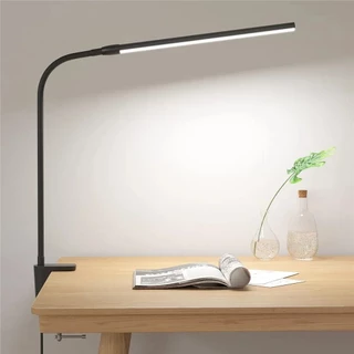Lâmpadas de mesa LED com clipes e ângulo ajustável para o estudo e a leitura no escritório