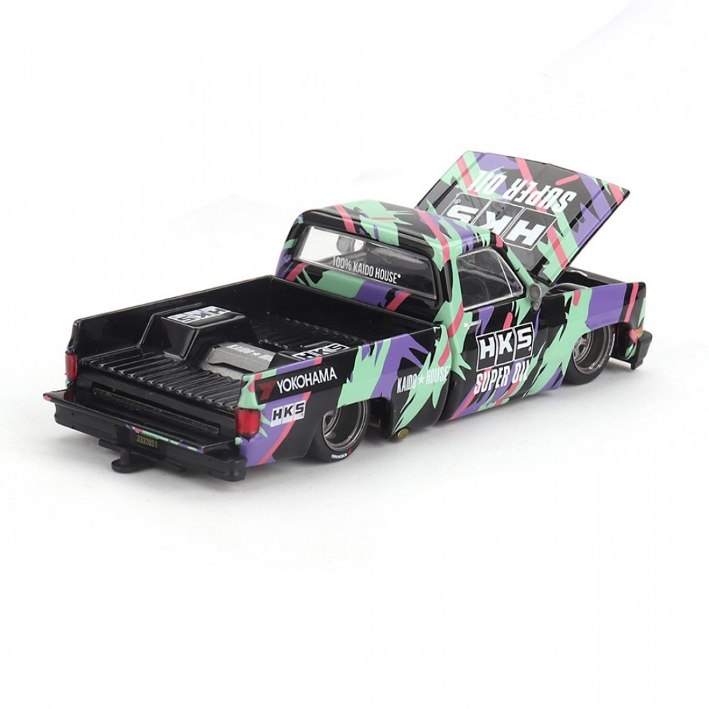 Mini GT x KAIDO House KHMG174 1/64 Chevrolet Silverado HKS V1