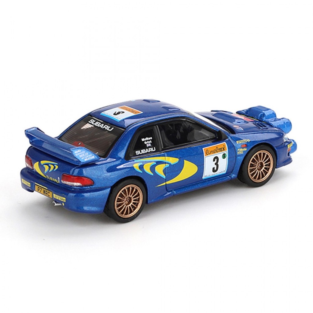 Mini GT MGT00975-L 975 1/64 Subaru Impreza WRC98 1998 Rally Monte