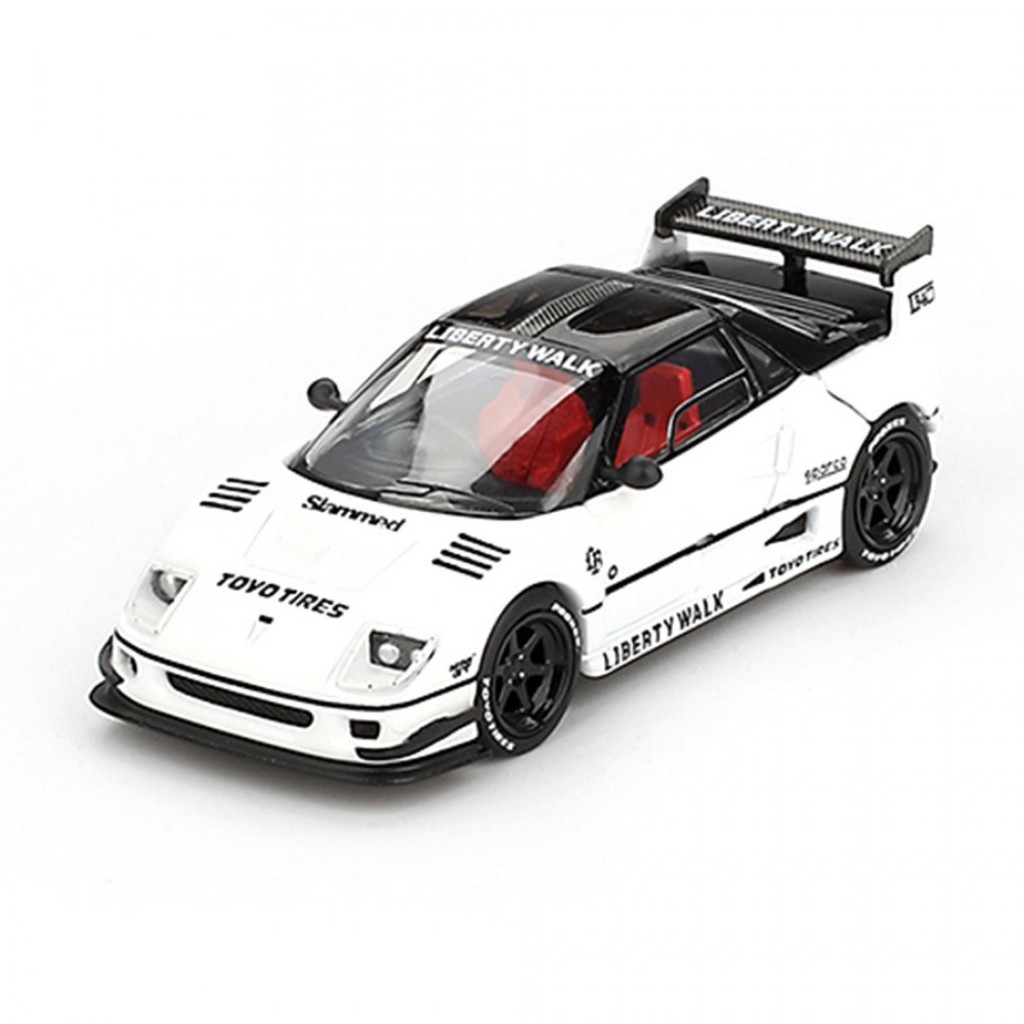 Mini GT MGT00953-R 953 1/64 Mazda AZ-1 Liberty Walk LB40 Branco