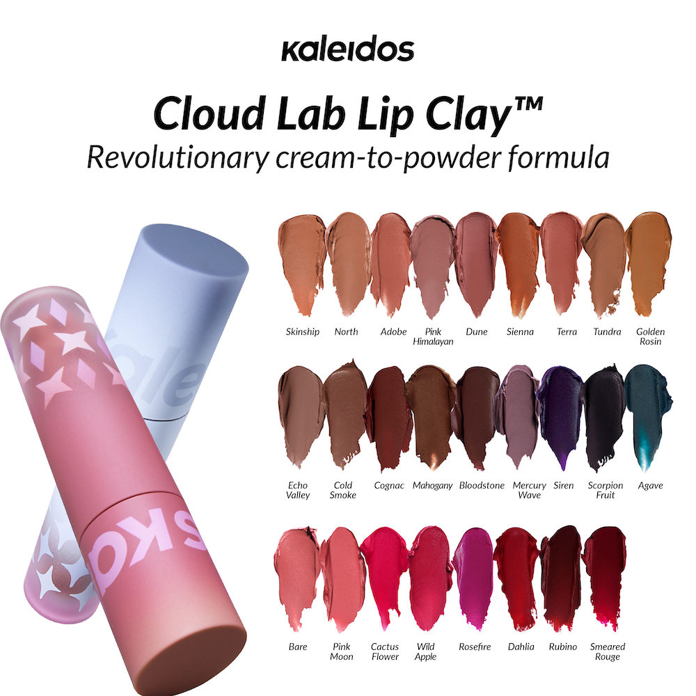 Batom Líquido Matte - Kaleidos Cloud Lab Lip Clay™ 2,4g