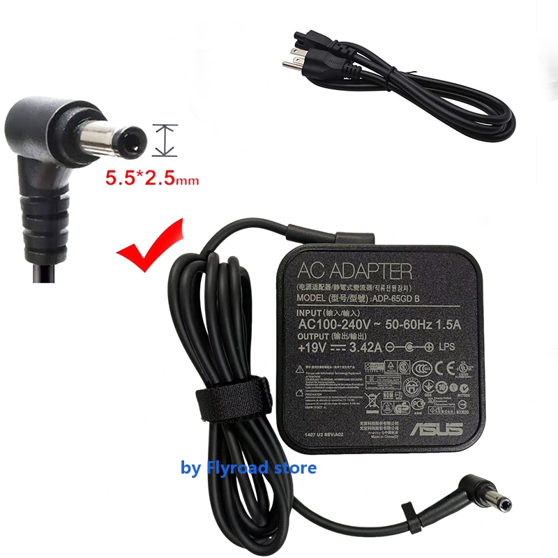 CARGADOR COMPATIBLE ASUS FINA 19V 3.42A (4.0*1.35MM)-TIMEK - IMPORTACIONES TIMEK PERU S.A.C