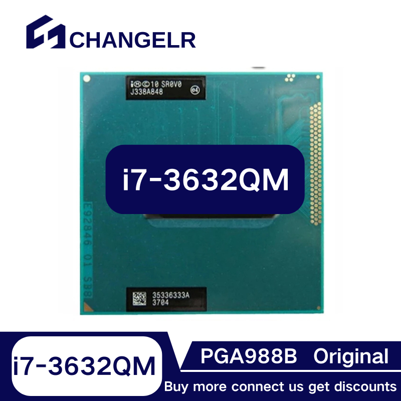 Core i7-3632QM SR0V0 2.2GHz Quad-Oito Threads i7 3632QM Portátil