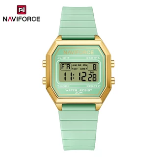 NAVIFORCE 5063T Relógio Eletrônico Inteligente Colorido Macaron Com Pulseira De silicone Para Mulheres em Oferta na Shopee
