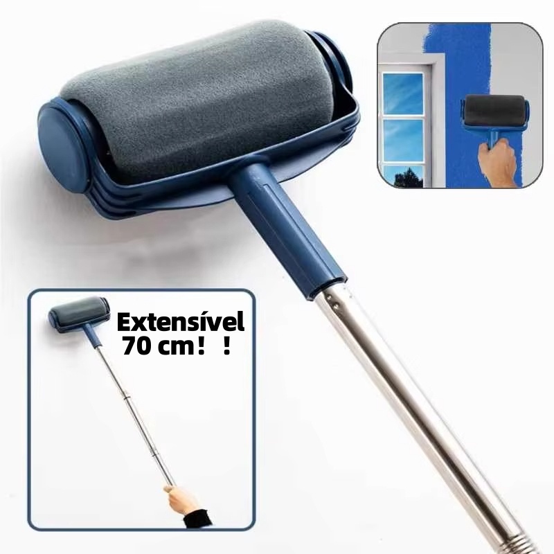 Kit de Pincel Rolo de Pintura Easy Glide de 6 Polegadas para Pintura de ...