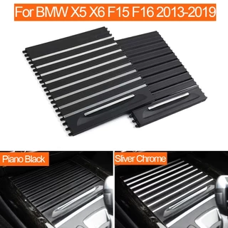 Interior Do Console Central Carro Suporte De Copo Água Rolo Deslizante Cego Obturador Capa Para BMW X5 F15 X6 F16 2013-2