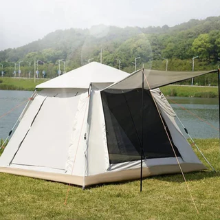 New Hawaii Barraca Camping Automática Portátil,Tenda de Acampamento Para 3-4 Pessoas 210*210*135cm em Oferta na Shopee