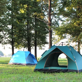 Barraca Portátil Automática para Camping, 3-4 Pessoas, 200x200x138cm em Oferta na Shopee