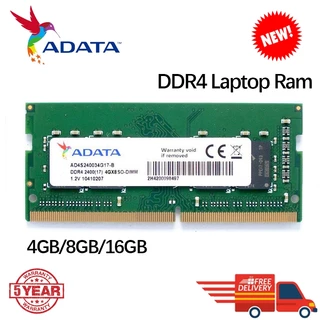ADATA DDR4 Laptop RAM 4gb 8gb 16gb 2133Mhz 2400Mhz 2666Mhz 3200Mhz Notebook Para SODIMM 260 Pinos PC4-17000 1.2V Memória