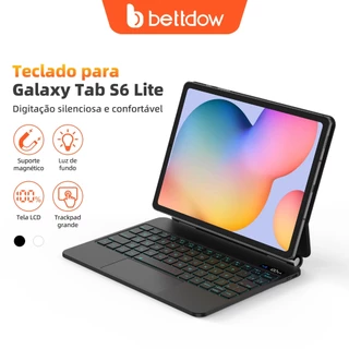 Teclado Mágico Bettdow Para Samsung S6 Lite Com Luz De Fundo LCD Bateria Não Incluído em Oferta na Shopee