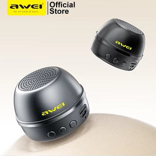 Caixinha de Som Bluetooth Mini Magnética Awei KA53 Portátil TWS Som Estéreo Envolvente 360° Para Casa e Exterior 800mAh