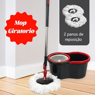 360 ° Balde De Esfregão Giratório Multiuso Ajustável-Com 2 Recargas-Centrífugo Rodas E Rodo De Alça 100 % original em Oferta na Shopee
