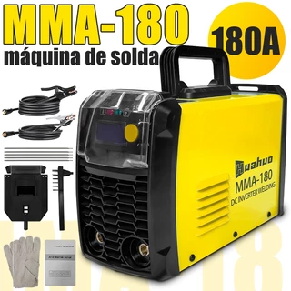 220V/110V MMA-180 IGBT Inversor Máquina De Solda Tecnologia Display Digital Automático Portátil em Oferta na Shopee