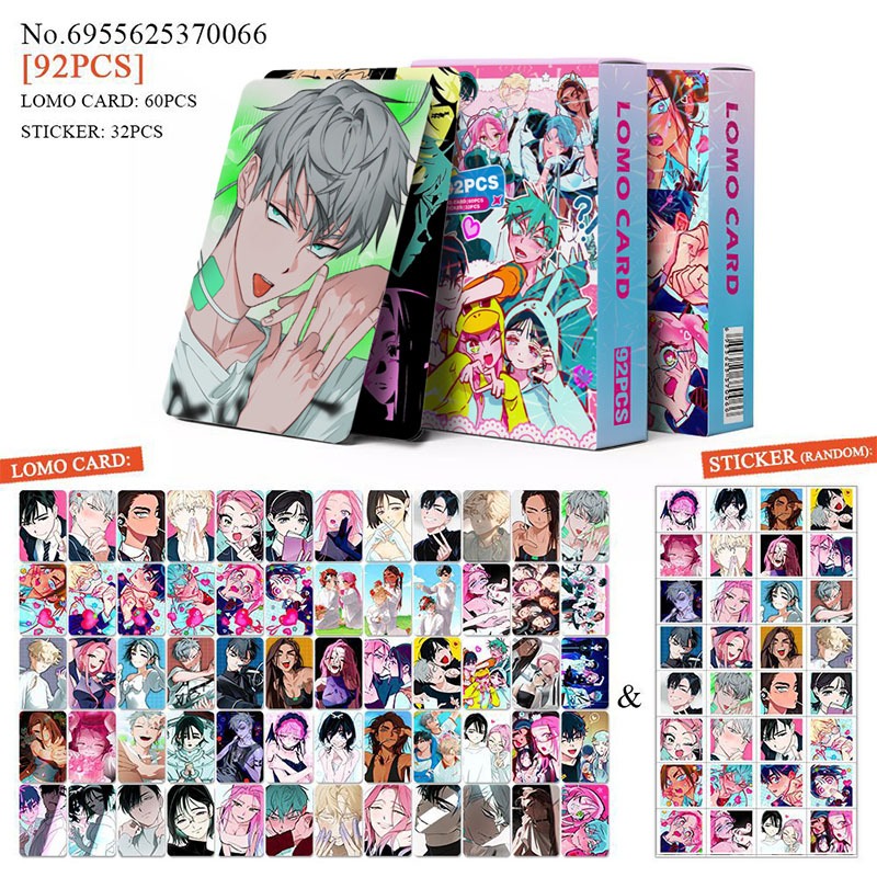 Anime Alien Stage Photocard Adesivos Coleção Até Ivan Mizi Sua