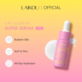 LAIKOU 5IN1 Glow Up Super Serum 17ml Rejuvenescedor Da Pele Suavizante E Reafirmante Para Radiante Hidratada em Oferta na Shopee