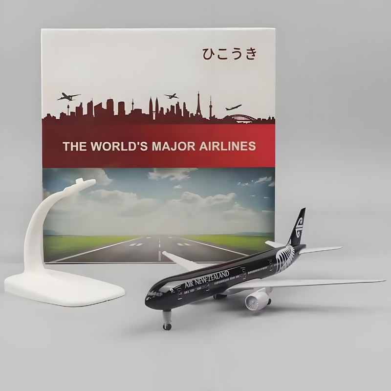 Nova Zelândia Boeing 777 Avião Modelo Metal B777 Aeronave 20CM Com