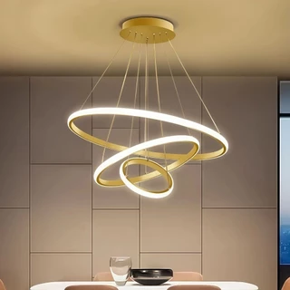 【110V-220V】3 Cores  Lustre De Teto Nórdico De Luxo Lustre Para Sala De Jantar e Estar Lustre Romântico Starry Sky~ em Oferta na Shopee