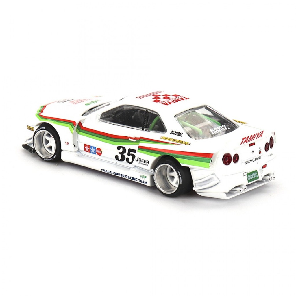 Mini GT x KAIDO HOUSE KHMG167 1/64 Nissan Skyline-R R34 TAMIYA O