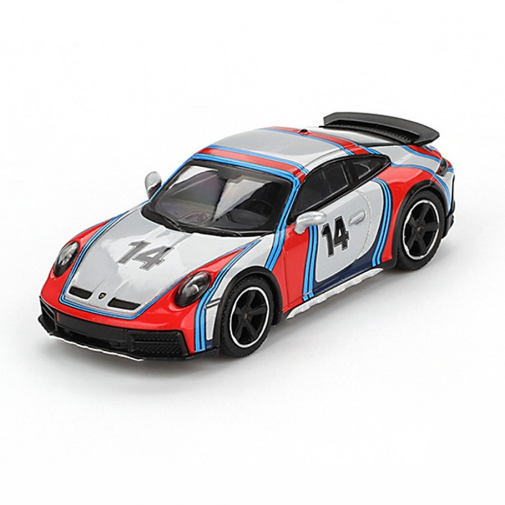 Mini GT MGT00964 964 1/64 Porsche 911 Dakar Ice Grey Metallic