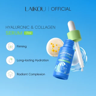 LAIKOU Ácido Hialurônico E Soro De Colágeno Marinho 17ml Hidratação Profunda + Brilho Instantâneo Para Pele Radiante Ant em Oferta na Shopee
