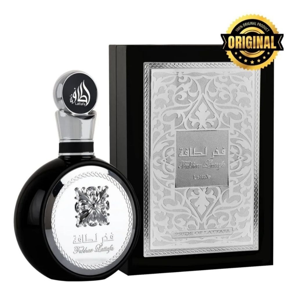 PERFUME ÁRABE LATTAFA FAKHAR Preto 100ML