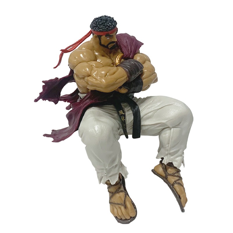 14cm Em Estoque Sega Street Fighter 6 Ryu Hoshi SF Personagens De