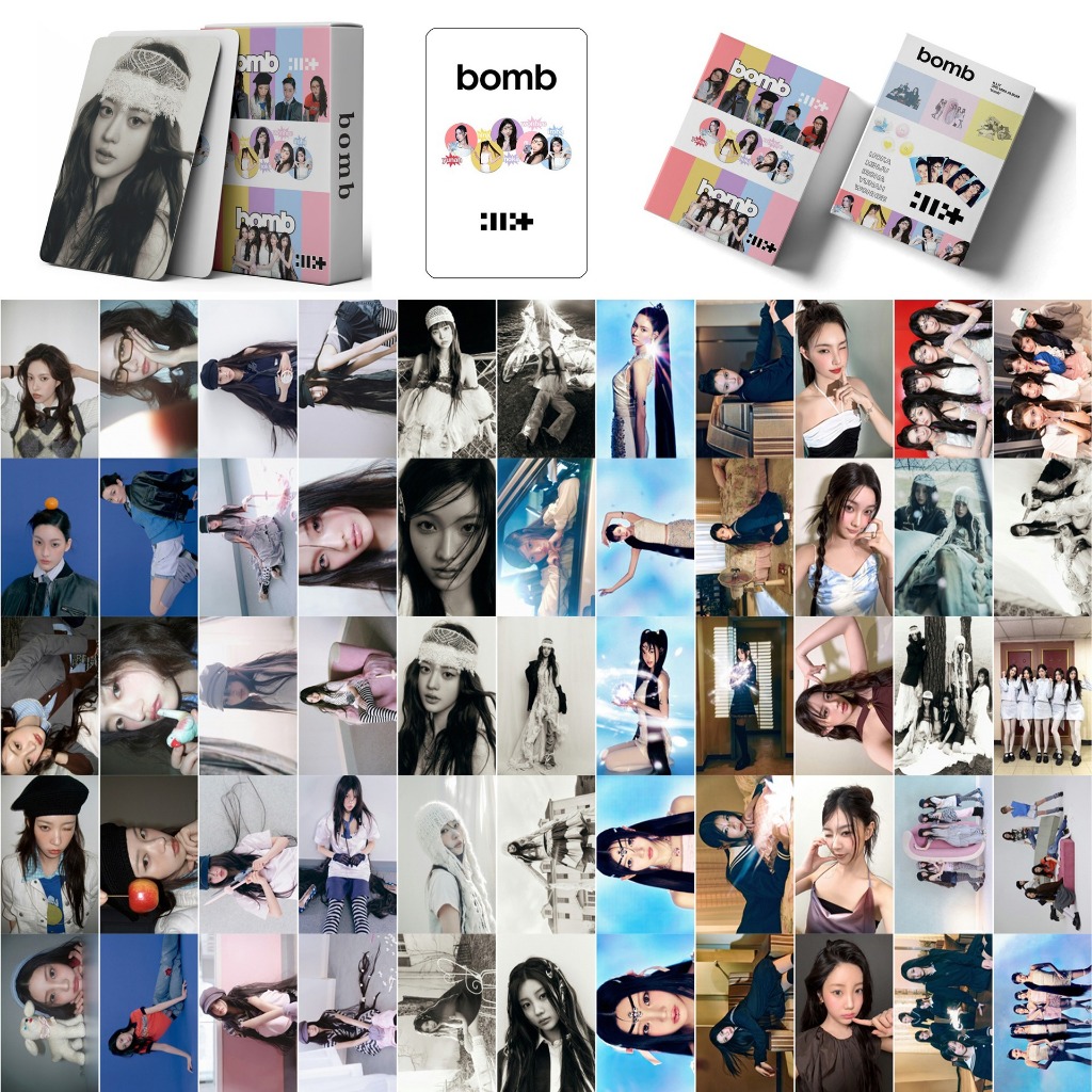 illit bomb shopee 2.0 ラキドロ 特典 トレカ 5枚セット 55pcs/box Ilit BOMB Lomo Cards Eu Vou Como Você Cartões