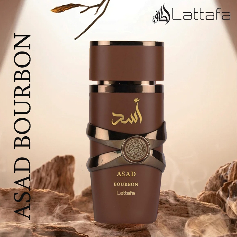 Perfume Árabe Lattafa Asad Bourbon Masculino Eau de Parfum