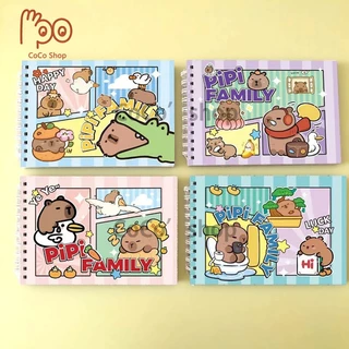 Livro de colorir babi goods PIPI FAMILY CAPIVARA KAWAII Mega Promoção em Oferta na Shopee