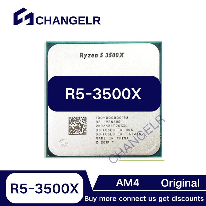 Ryzen 5 3500X R5 3500X 3.6 Ghz Processador CPU De Seis Núcleos E