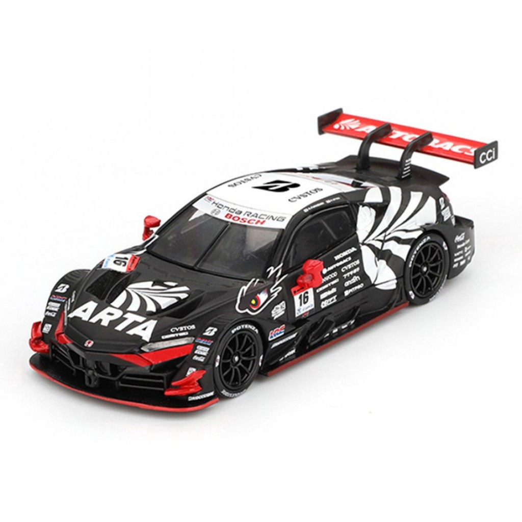 Mini GT MGT00787-BL 1/64 Honda NSX-Tipo S GT500 # 16 Embalagem