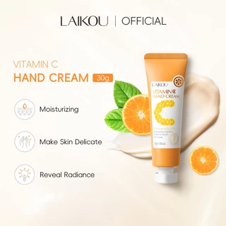 LAIKOU Vitamina C Creme Iluminador Para Mãos 30g Macias E Radiantes Não Oleoso em Oferta na Shopee