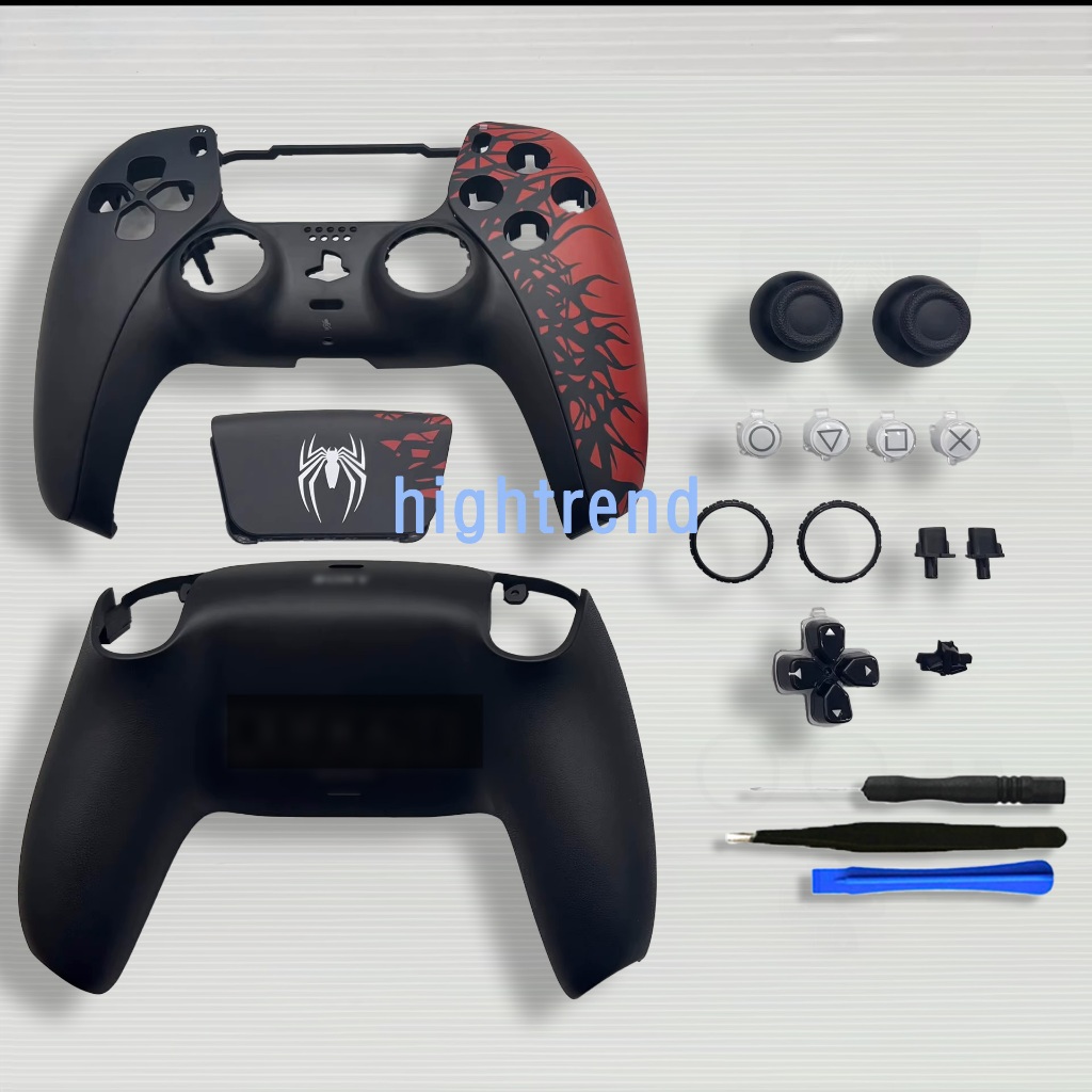 Kit Clássico De Controle PS5 Com Tema Do Homem-Aranha E Reparo-Punho Antiderrapante | Acessórios PS5