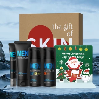 Conjunto De Presente Masculino Para Cuidados Com A Pele LAIKOU Refrescante , Hidratada E Jovem De Aniversário De Natal em Oferta na Shopee