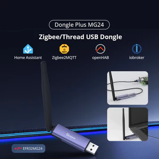 SONOFF Dongle Plus MG24 Zigbee/Thread USB Baseado Em Chip EFR32MG24 Compatibilidade Com Plataforma Ampla Zigbee2MQTT Fun