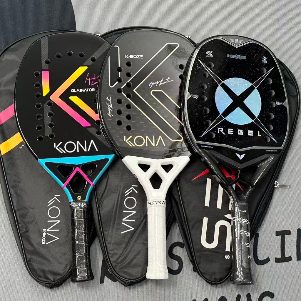 Beach Tennis Racket Heroes 2024 Rebel 3k with carbon fiber have bag ...