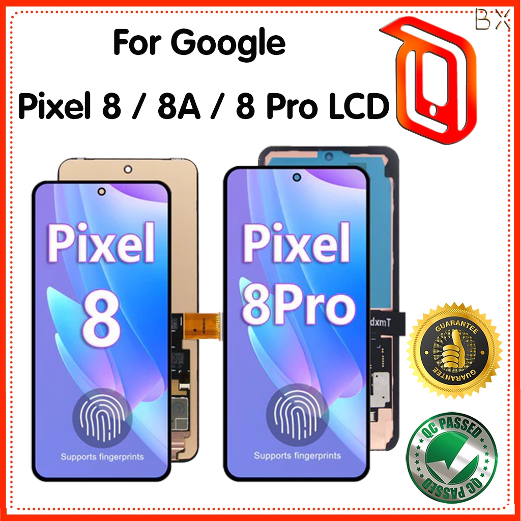 Para Google Pixel 8/8A/8 Pro Display LCD Digitador Tela De Toque Com ...